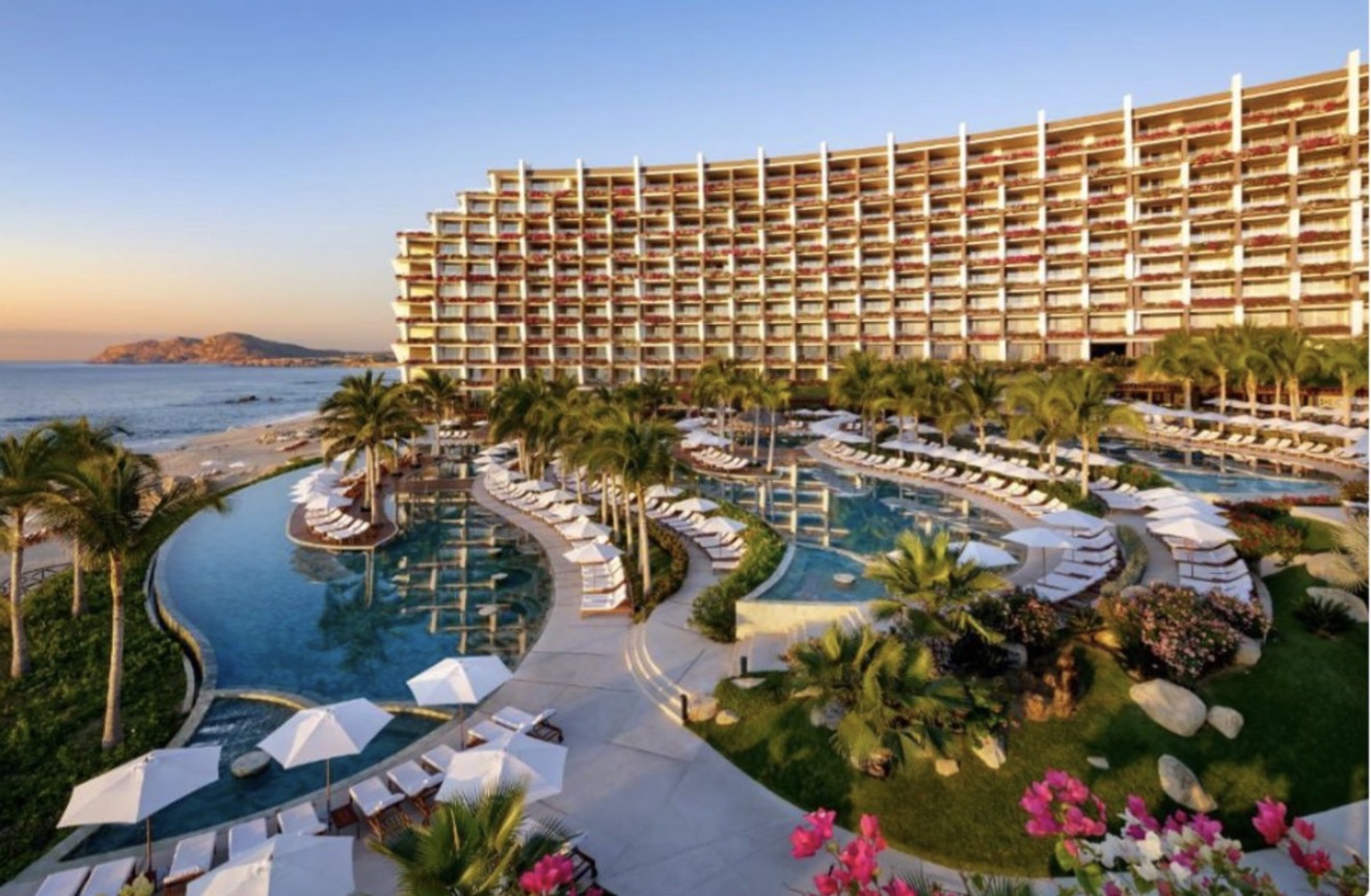 Grand Velas Los Cabos Ambassador Suite Ocean View terrace with panoramic Pacific Ocean views